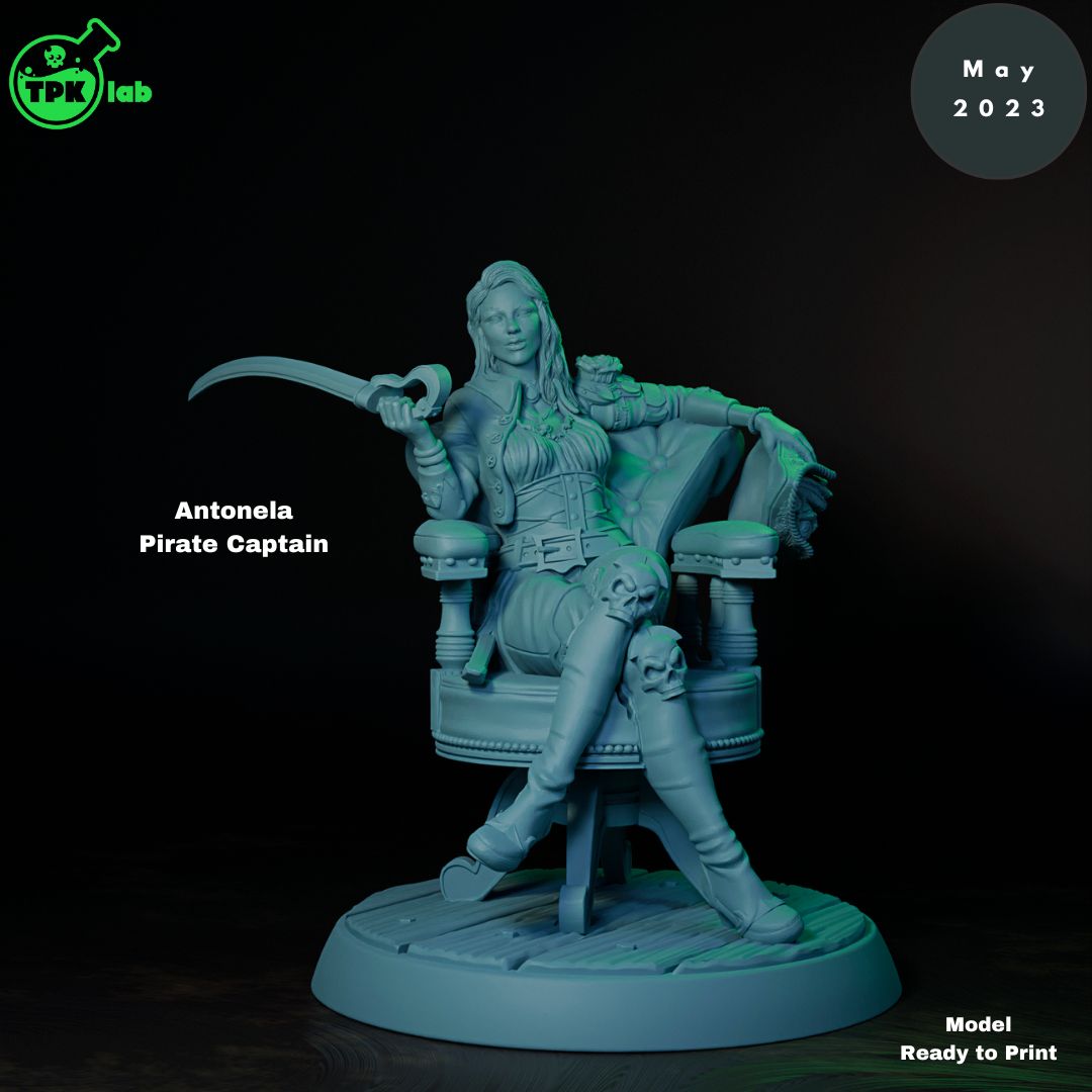 Antonela Pirate Captain