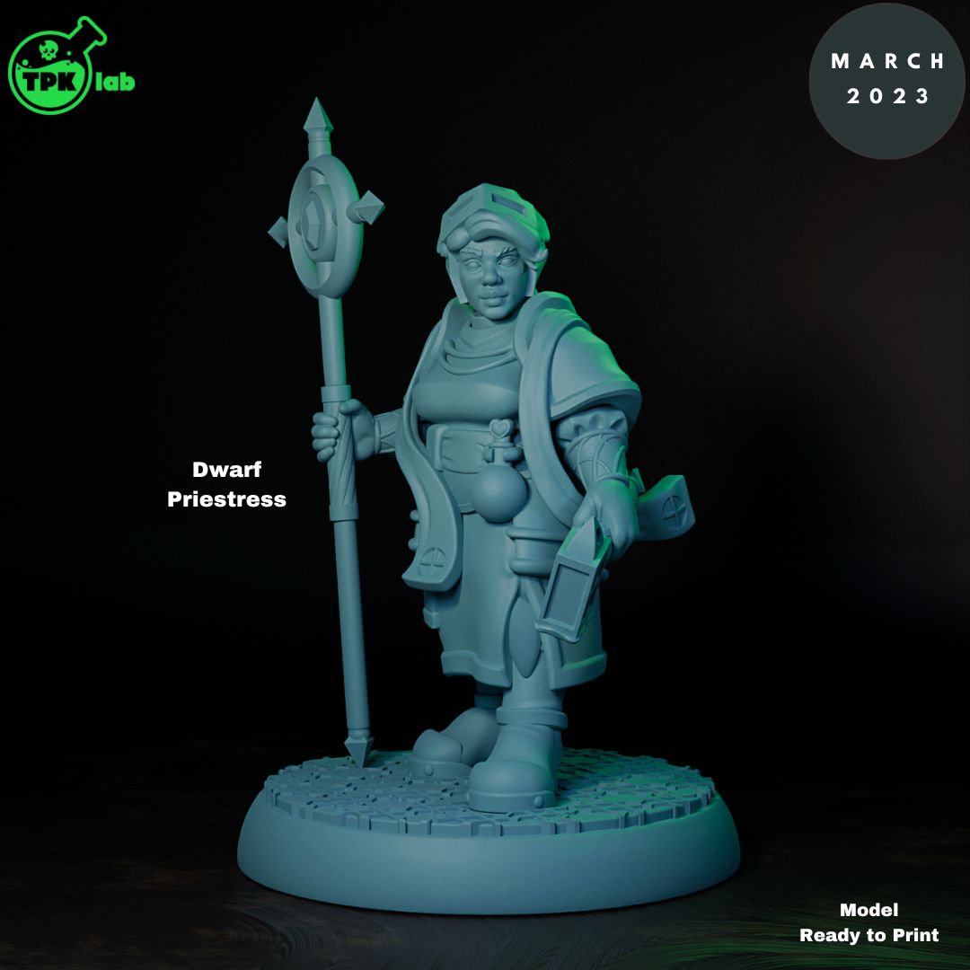 Dwarf Priestress