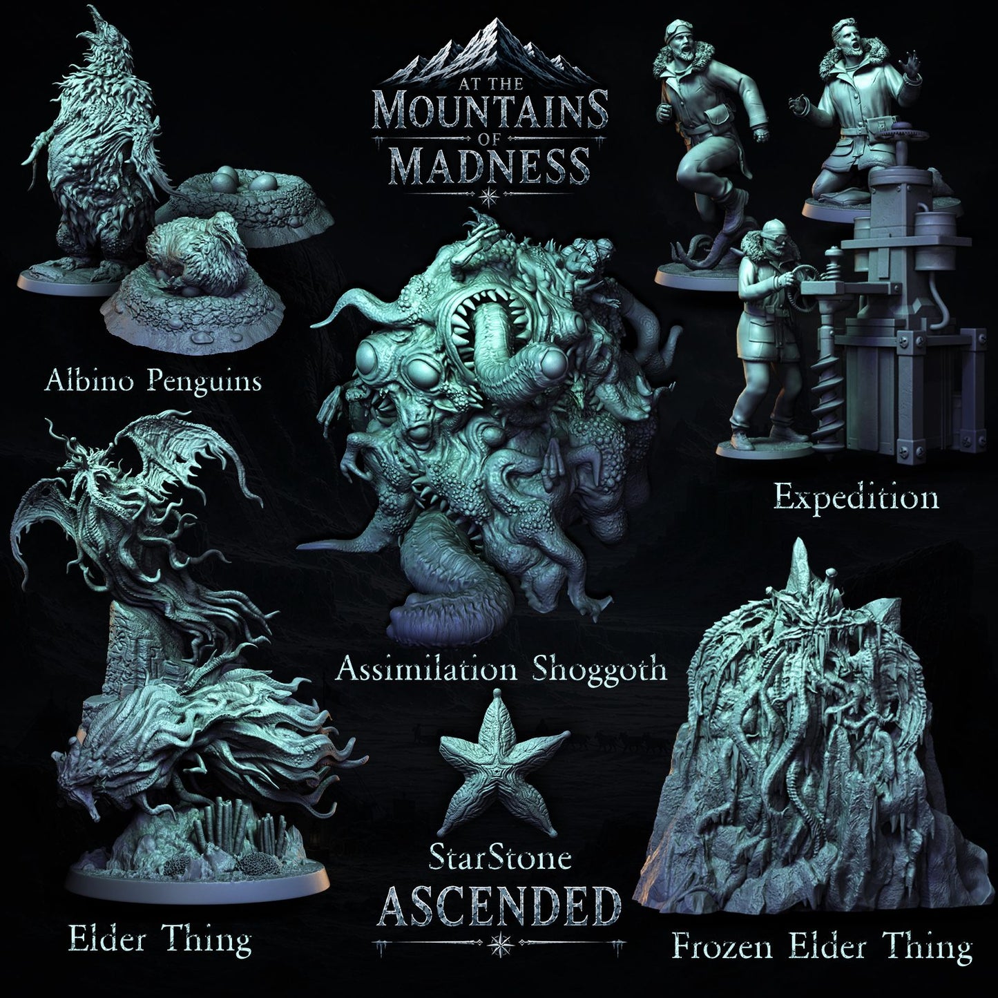 At the Mountains of Madness part 1 - Miniatures and Terrain Collection