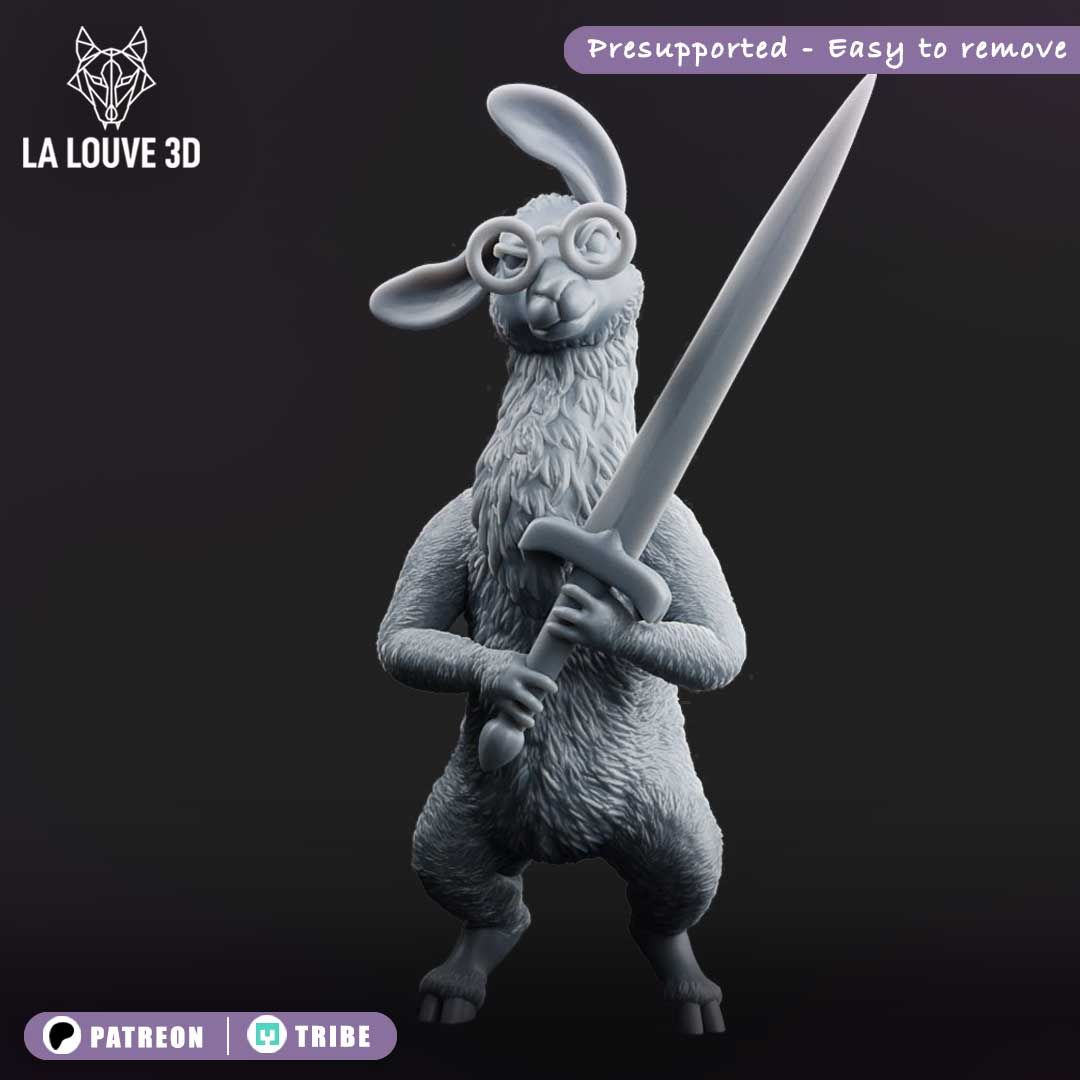 Swordsman llama