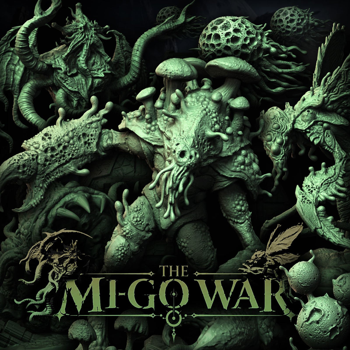 The Mi-Go War - Miniatures and Terrain Collection