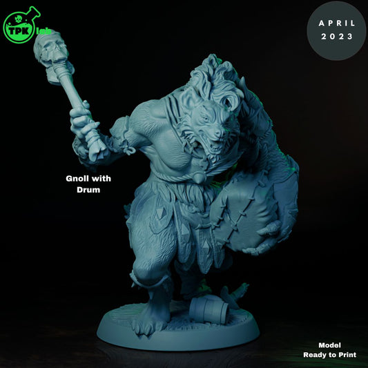 Gnoll with Drum