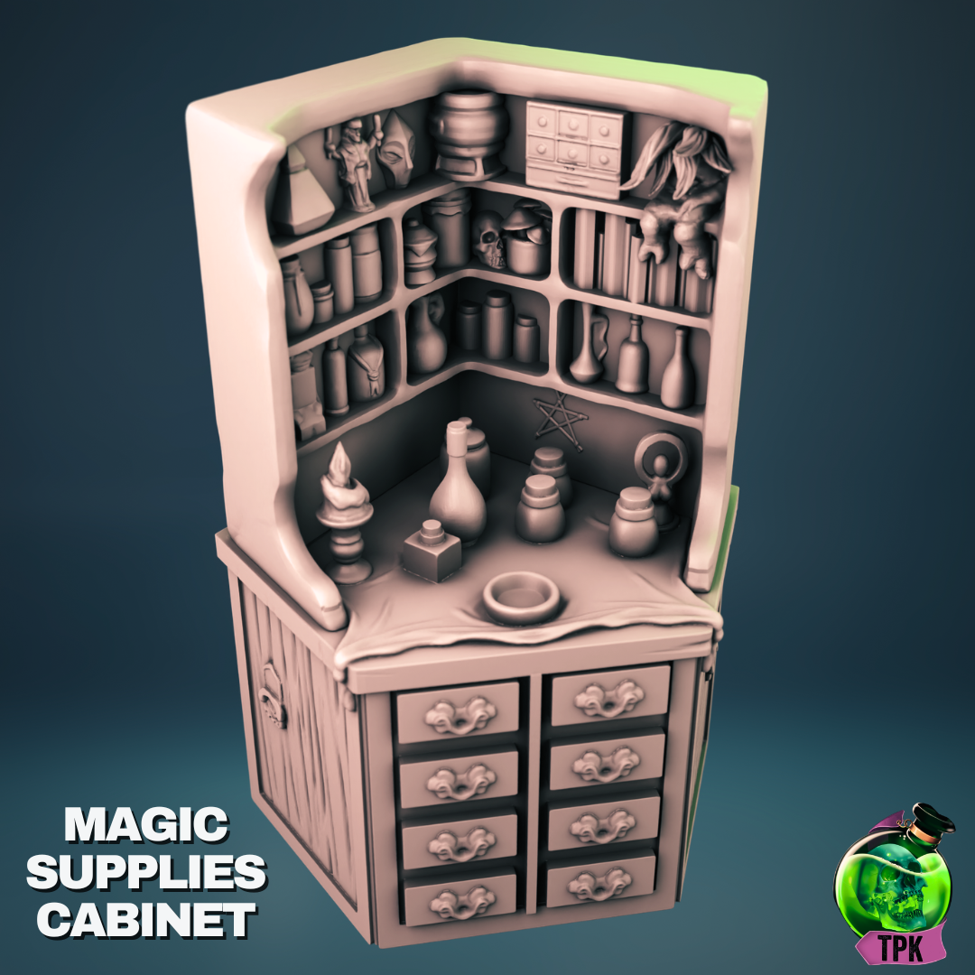 Magic Supplies Cabinet