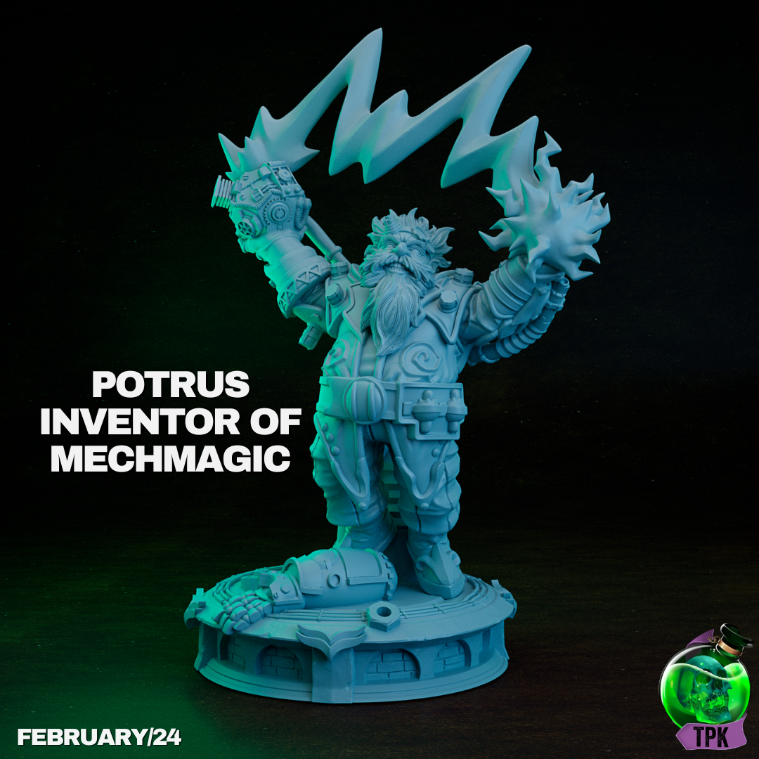 Potrus Mechmagic Inventor - pose A