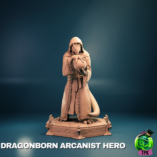 Dragonborn Arcanist Hero