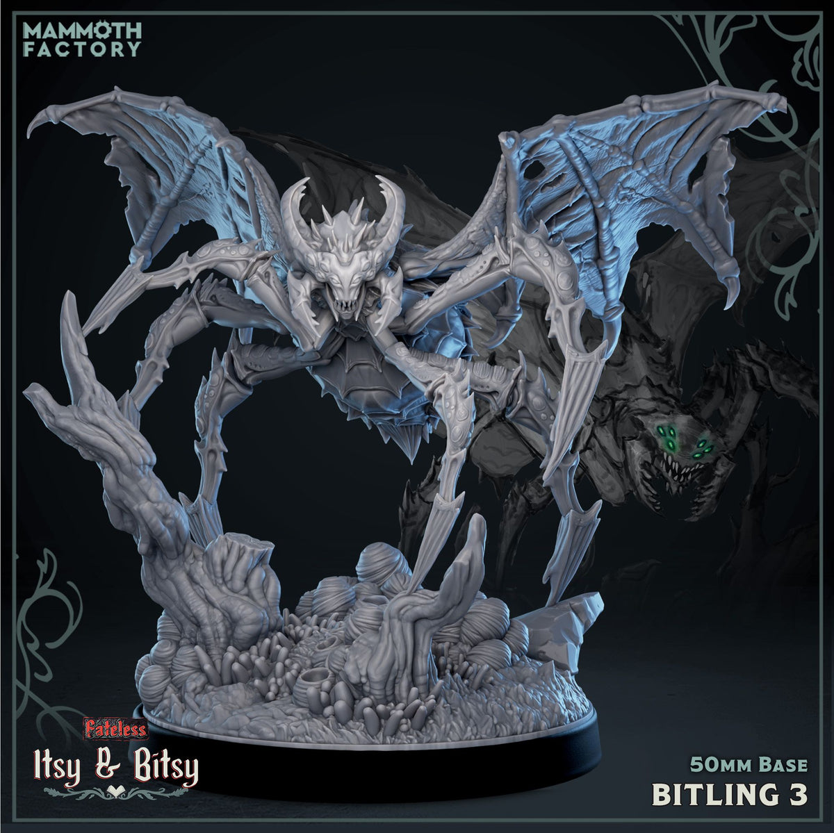 Mammoth Factory Itsy & Bitsy Collection - Spiders! Spider Dragon! Spider People!!