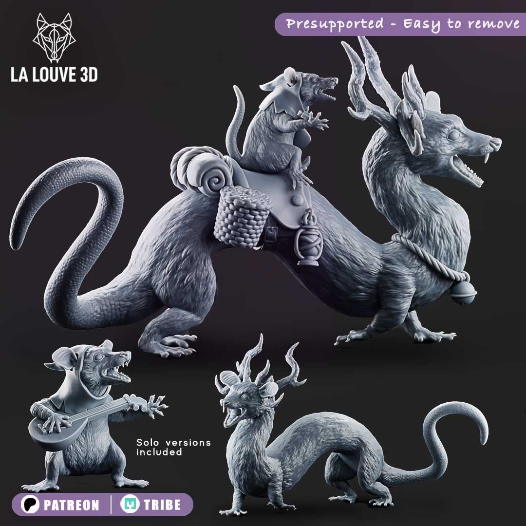 Dragopossum and bard opossum