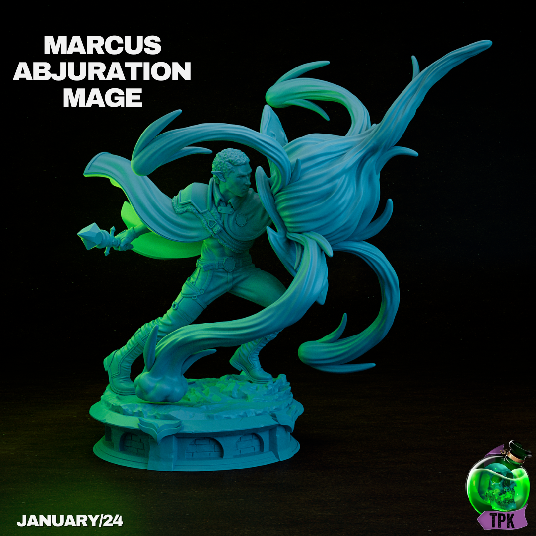 Marcus Abjuration Mage - Pose A