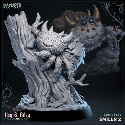 Mammoth Factory Itsy & Bitsy Collection - Spiders! Spider Dragon! Spider People!!