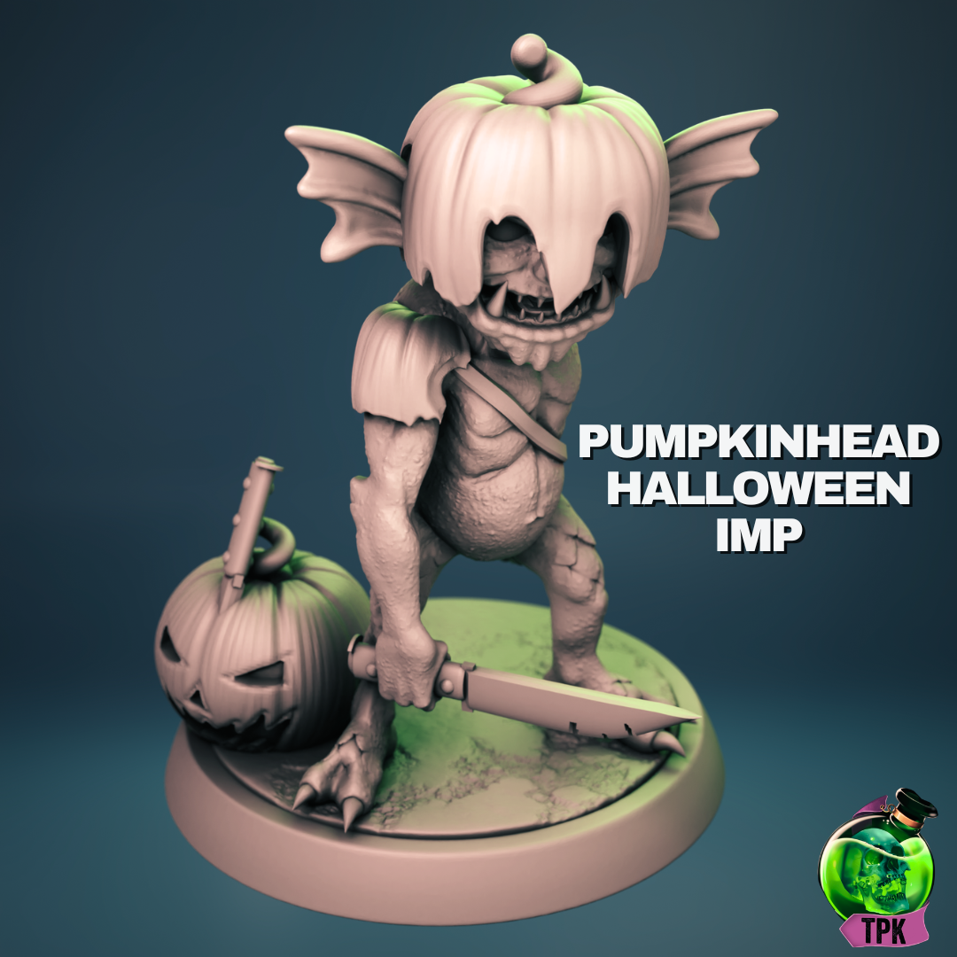 Pumpkinhead Halloween Imp