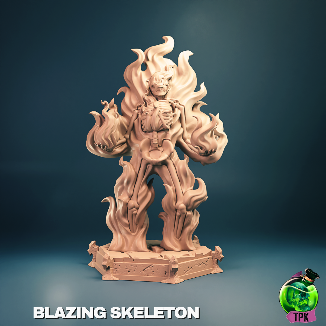 Blazing Skeleton