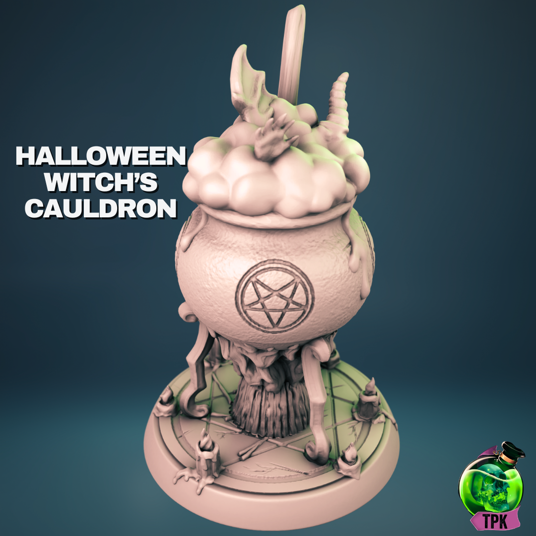 Halloween Witch's Cauldron