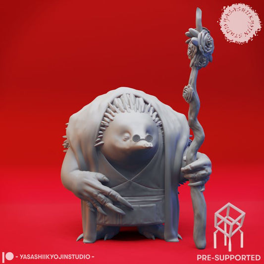 Echidna-folk Druid