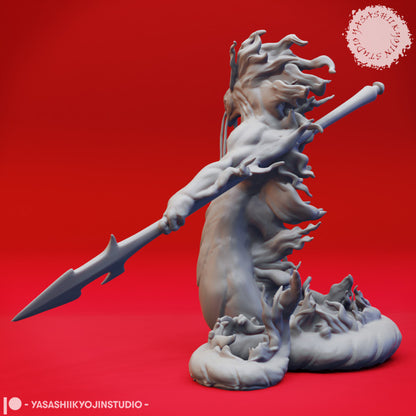 Flame Salamander Spear