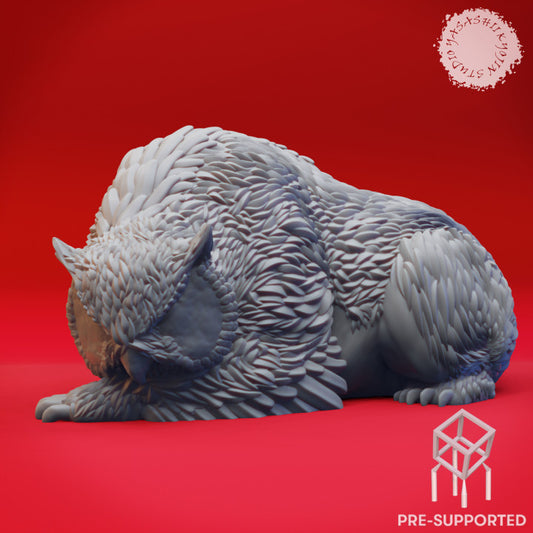 Owlbear - Sleeping