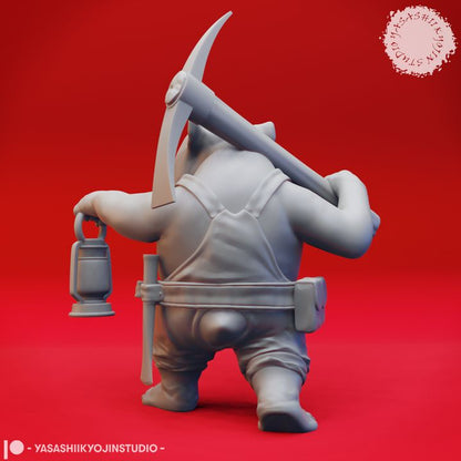 Wombat-folk Miner